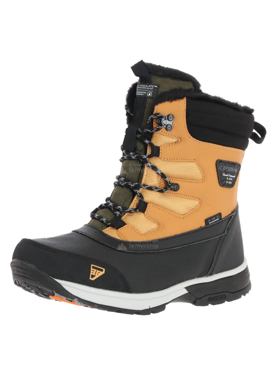 Icepeak, Welsi MR bottes de neige hommes brun 