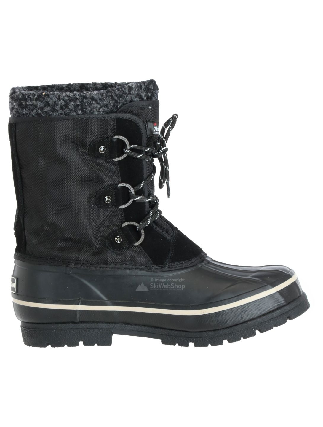 Icepeak, bottes de neige gris 