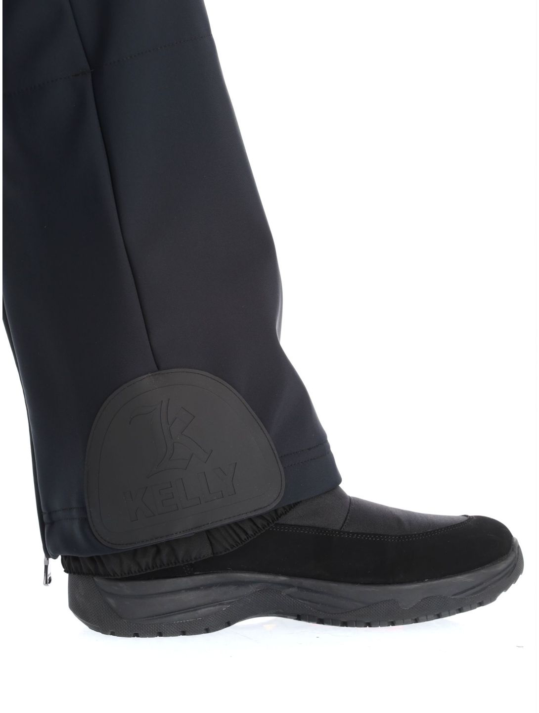 Kelly, Liz pantalon de ski en softshell femmes Black noir 