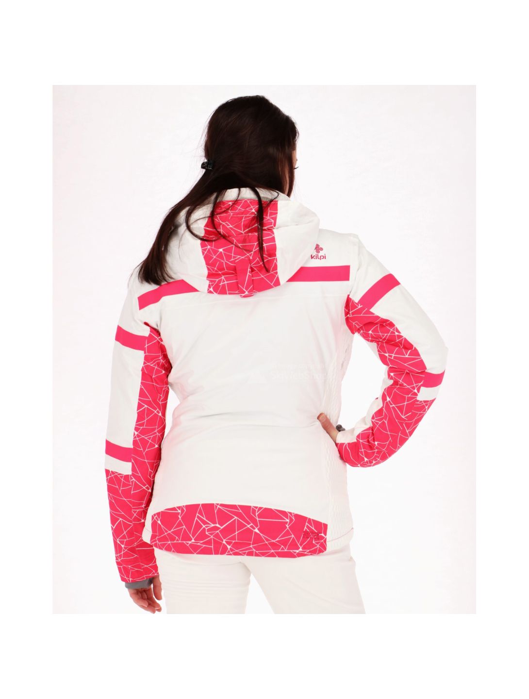 Kilpi, Ananke, ski jacket, women, pink-white