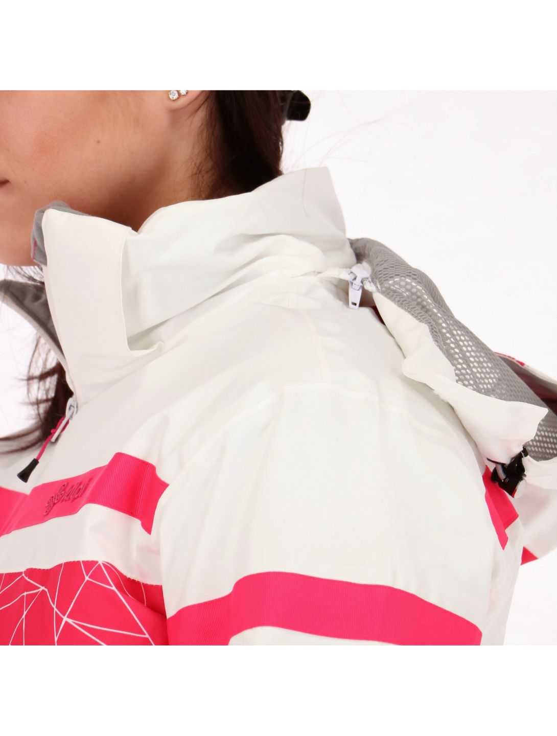 Kilpi, Ananke, ski jacket, women, pink-white