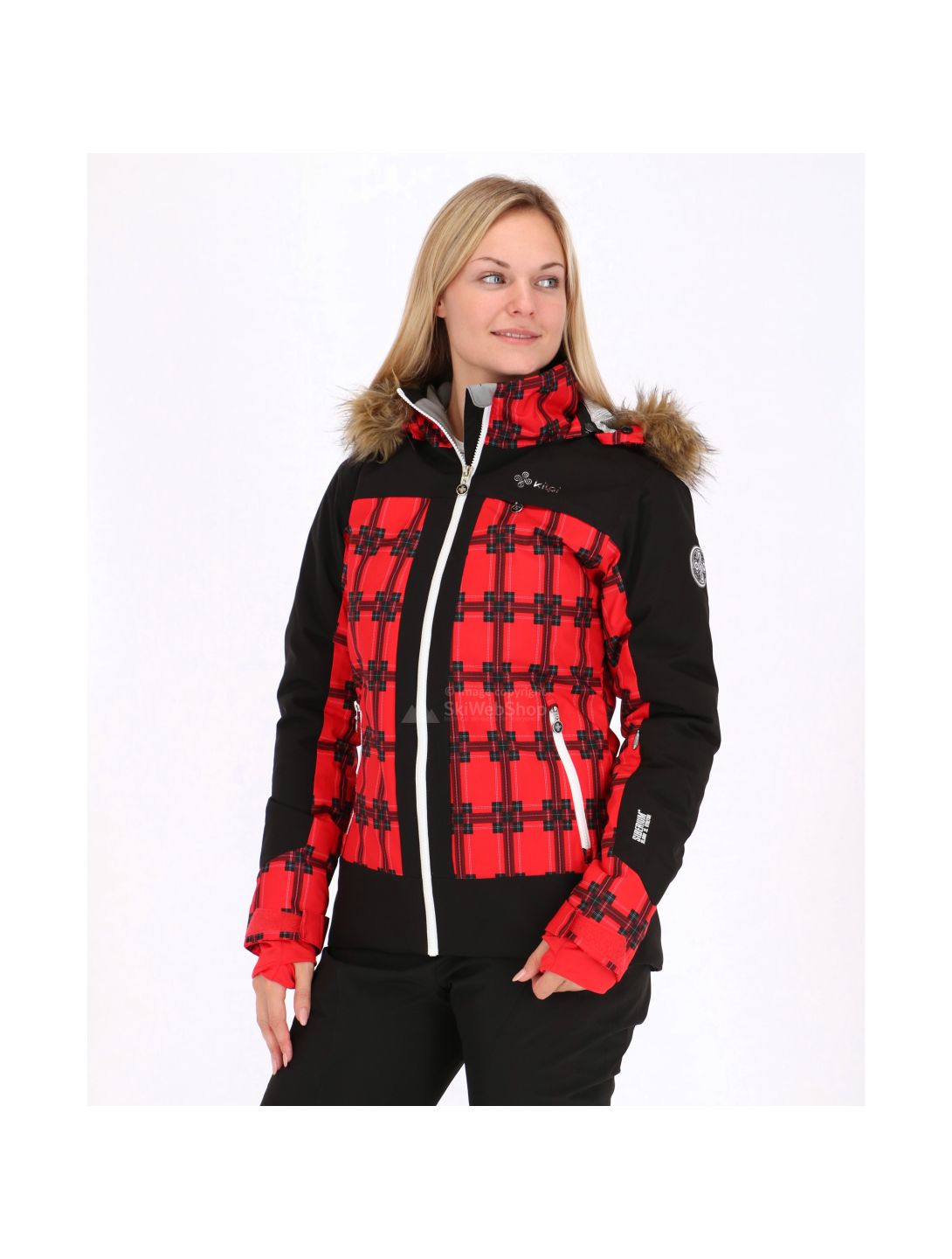 Kilpi, Darja stretch ski jacket, women, red