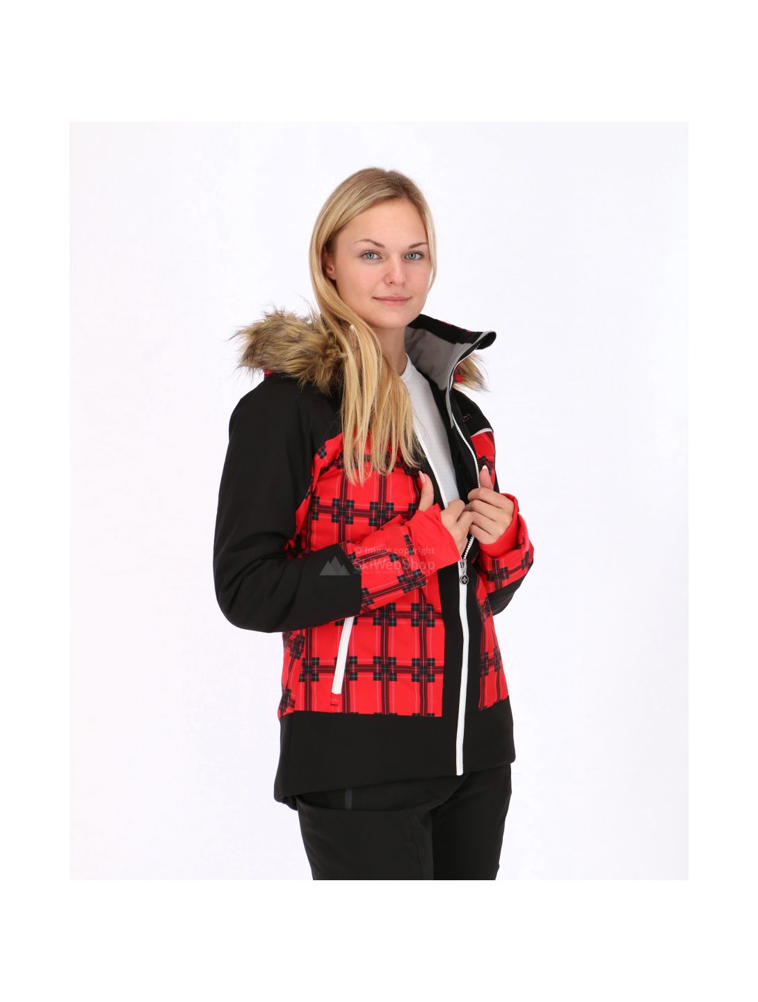 Kilpi, Darja stretch ski jacket, women, red