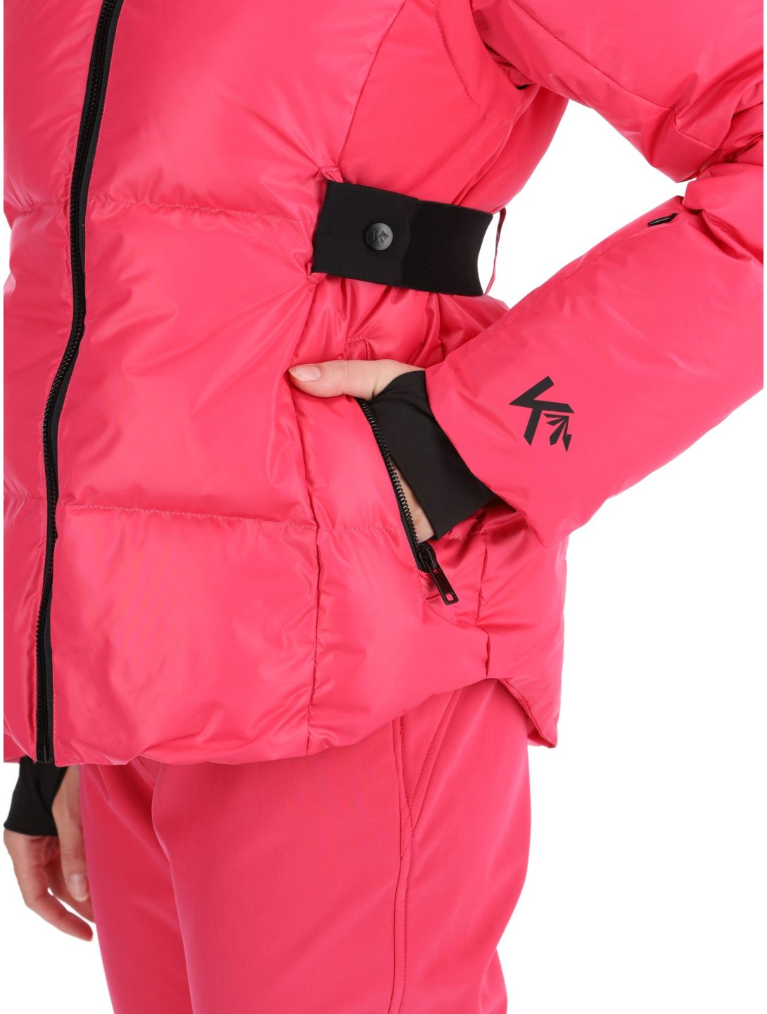 Kou Sportswear, Alpine elegance veste de ski femmes Pink rose 