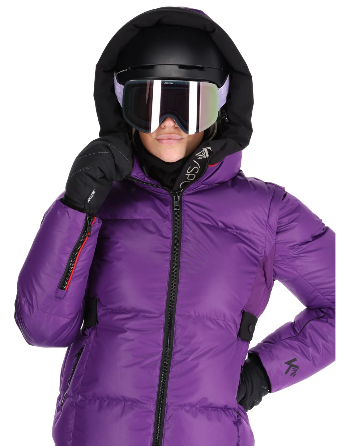 Kou Sportswear, Alpine elegance veste de ski femmes Purple violet 