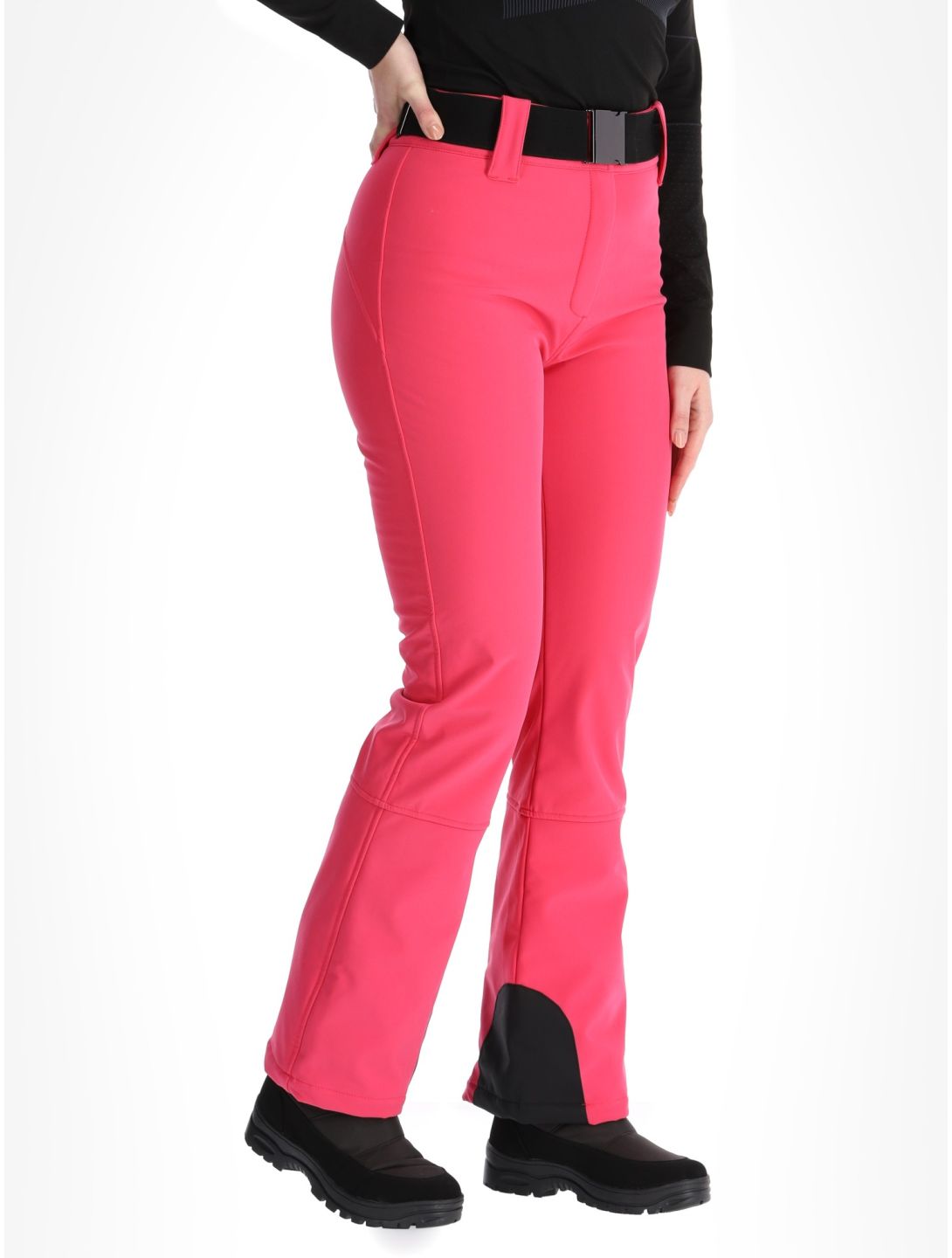 Kou Sportswear, Frost Flare Pants pantalon de ski en softshell femmes Pink rose 