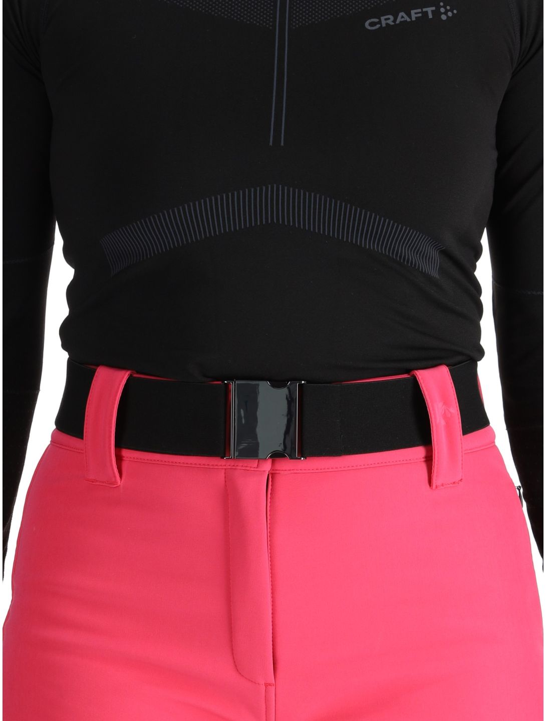 Kou Sportswear, Frost Flare Pants pantalon de ski en softshell femmes Pink rose 