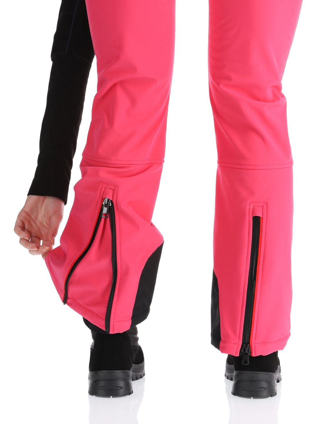 Kou Sportswear, Frost Flare Pants pantalon de ski en softshell femmes Pink rose 