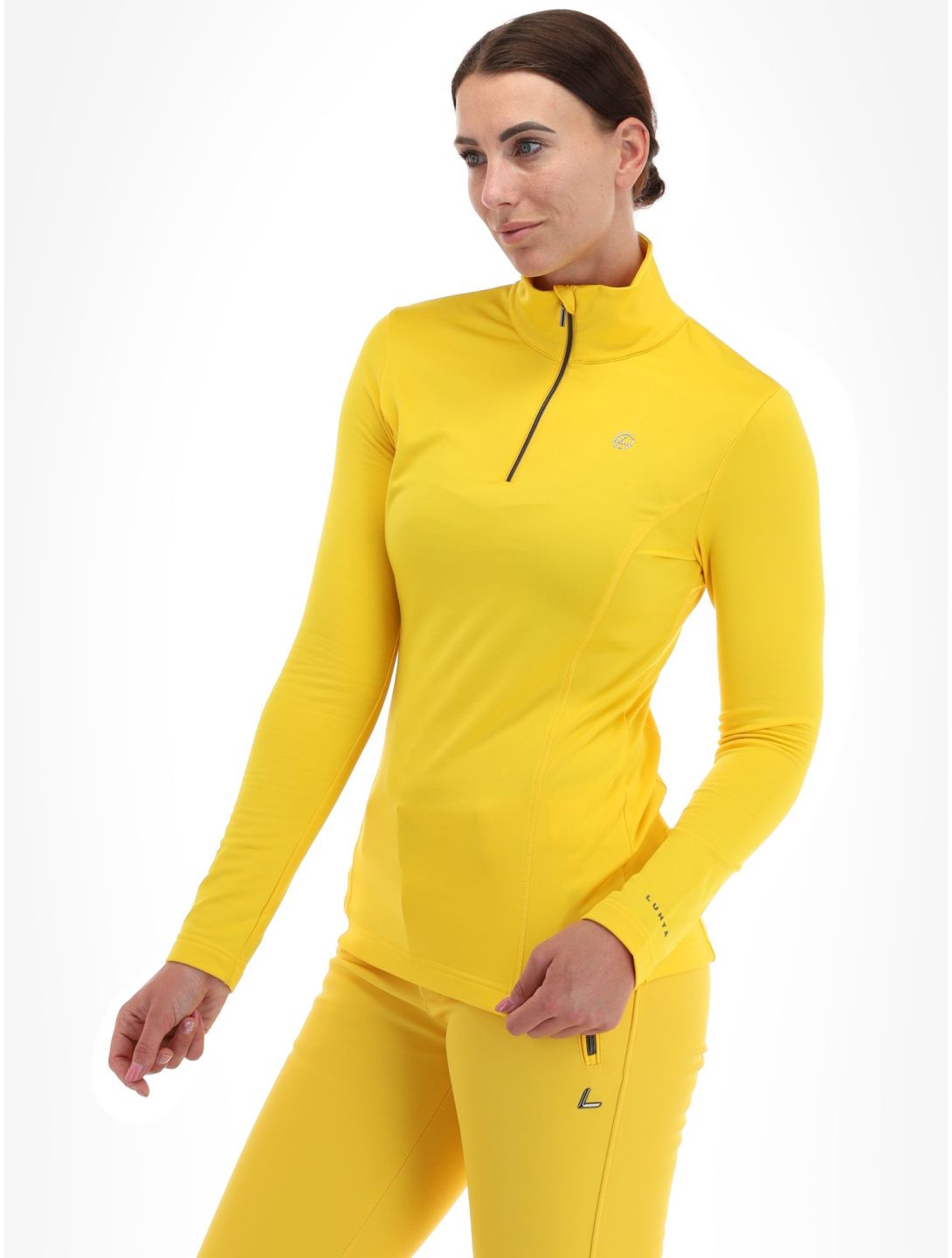 Luhta, Hailuoto pull de ski femmes Yellow jaune 