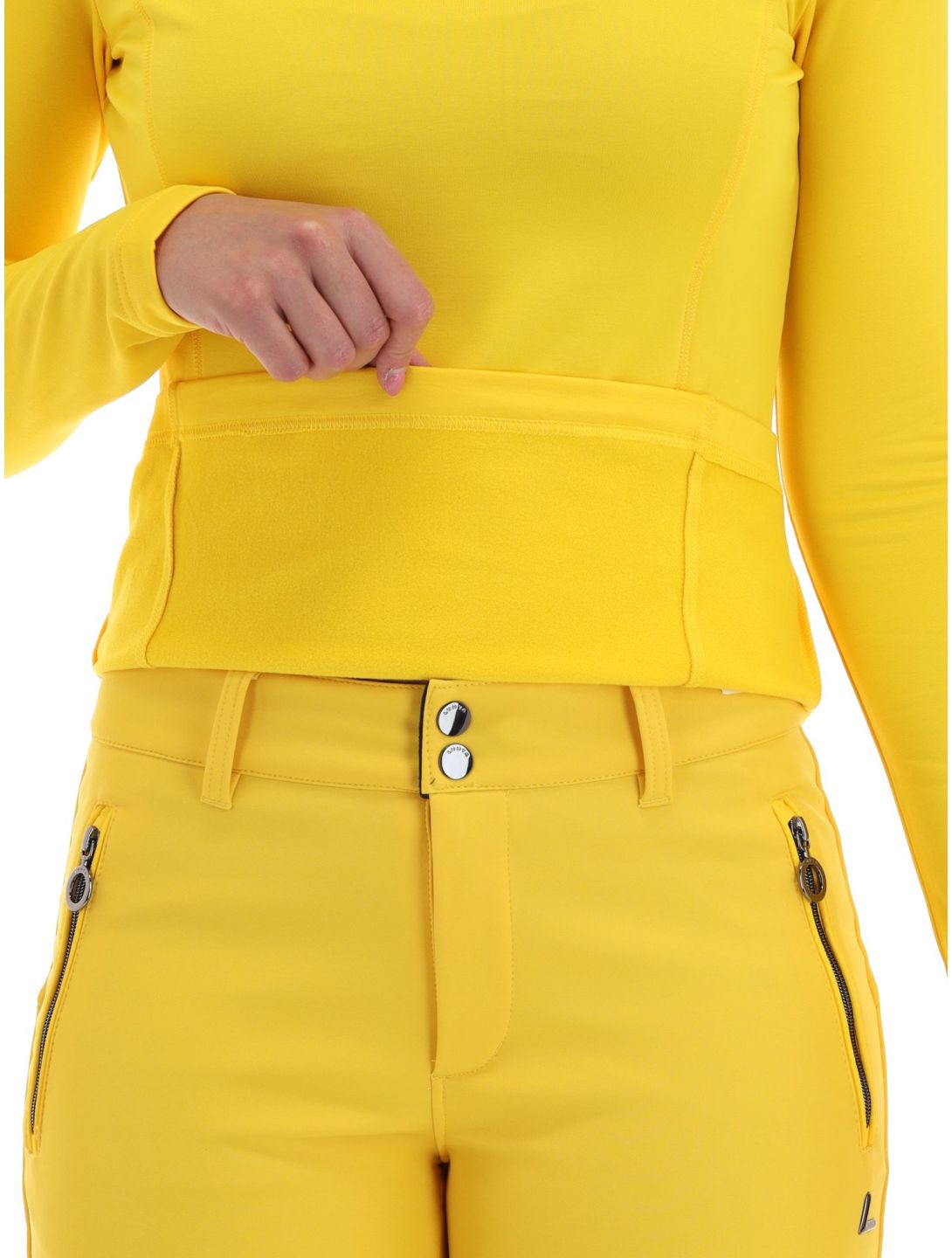 Luhta, Hailuoto pull de ski femmes Yellow jaune 