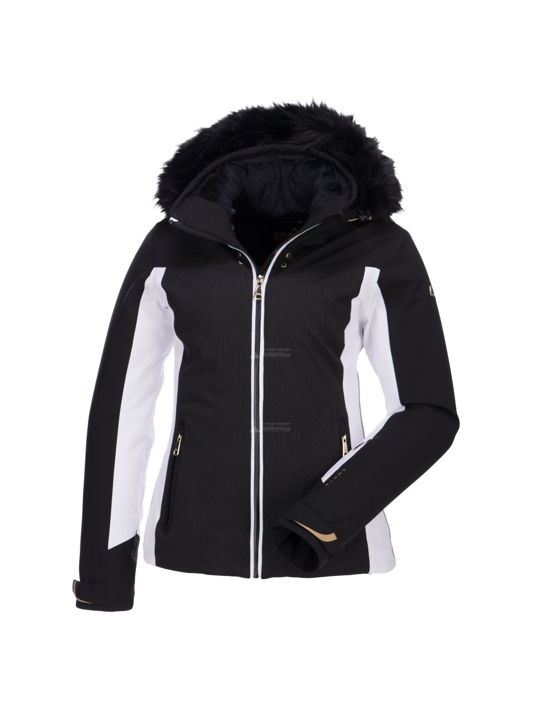 Luhta, Bernilla, slim fit ski jacket, women, black