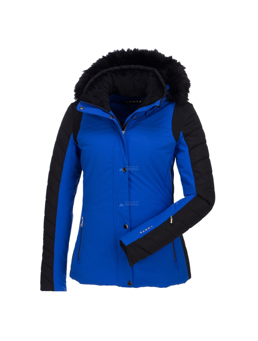 Luhta, Bettina, slim fit ski jacket, 4-way stretch, women, royal blue