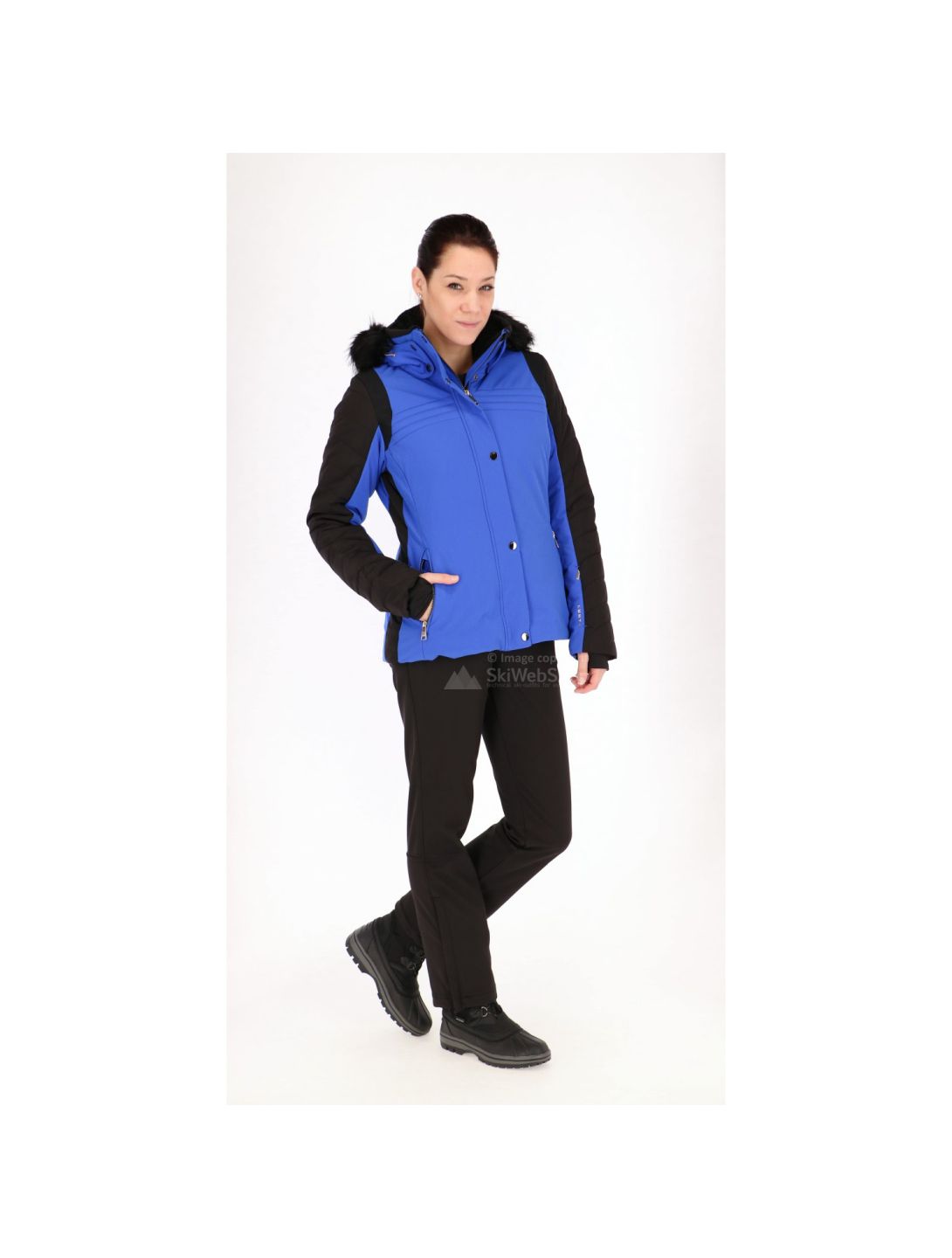 Luhta, Bettina, slim fit ski jacket, 4-way stretch, women, royal blue