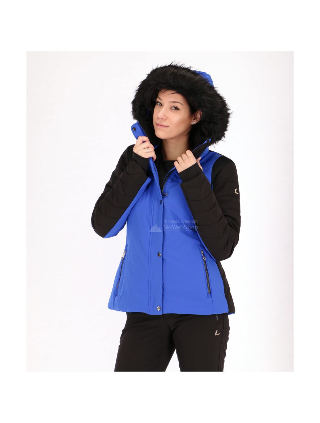 Luhta, Bettina, slim fit ski jacket, 4-way stretch, women, royal blue