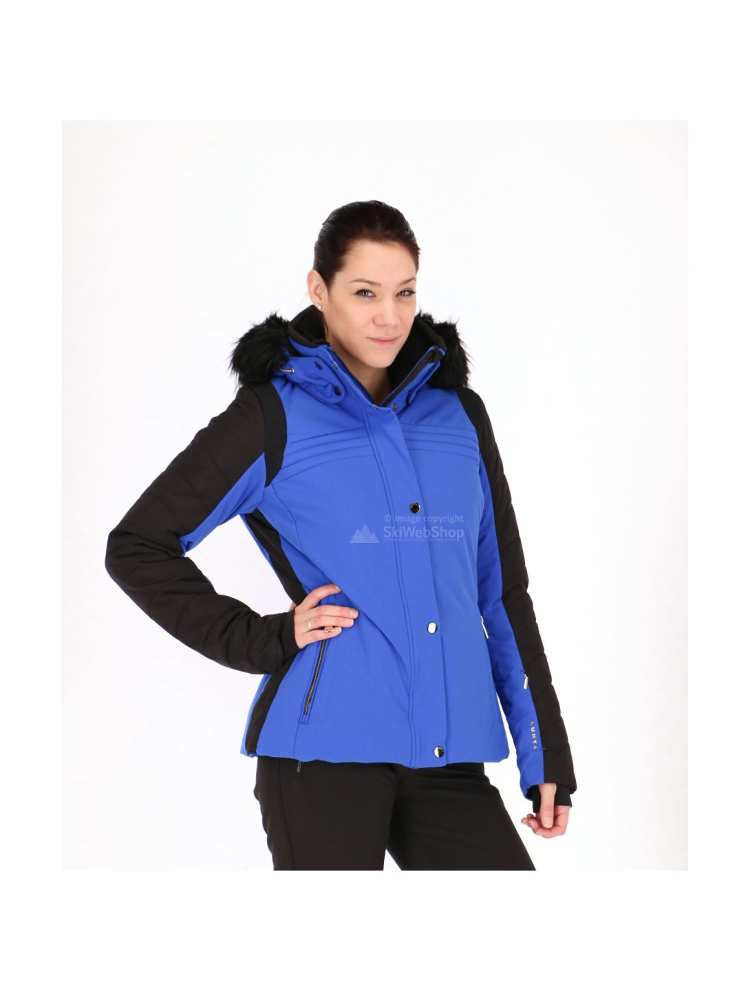 Luhta, Bettina, slim fit ski jacket, 4-way stretch, women, royal blue