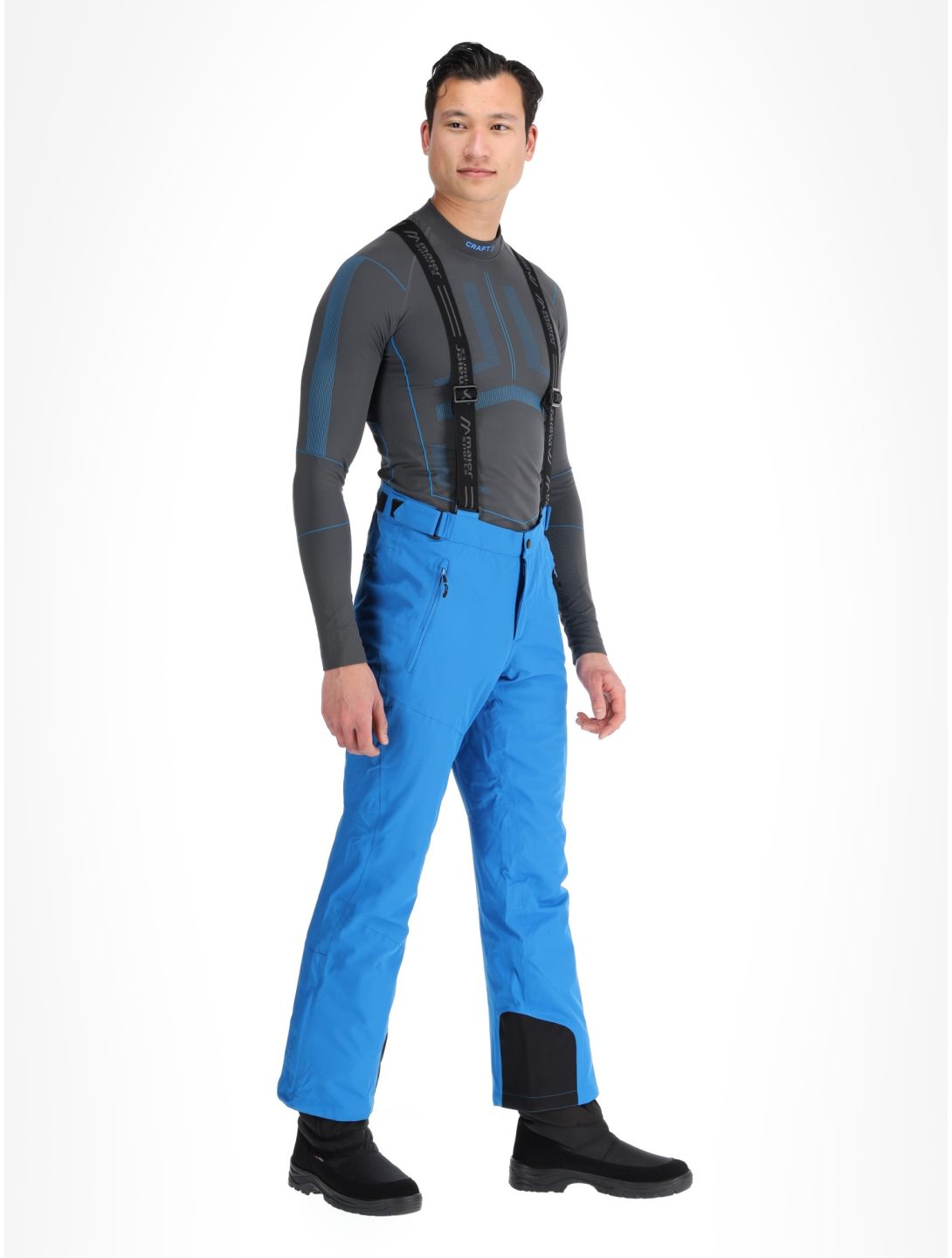 Maier Sports, Anton 2.1 pantalon de ski modèle court hommes Imperial Blue bleu 