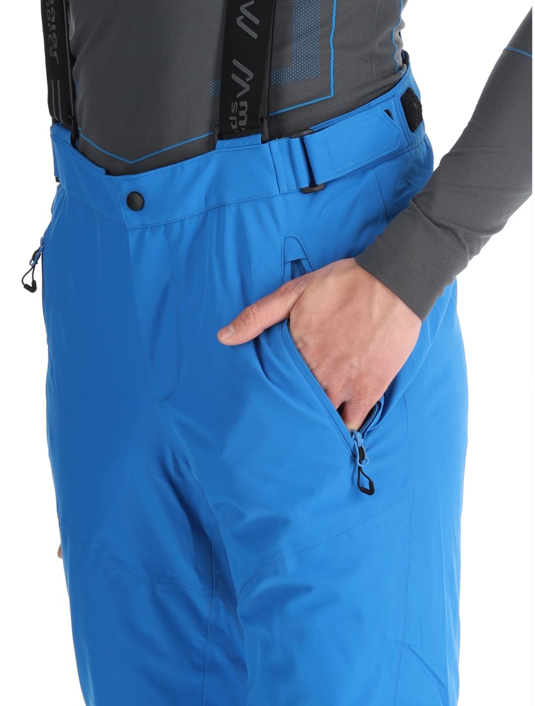 Maier Sports, Anton 2.1 pantalon de ski modèle court hommes Imperial Blue bleu 