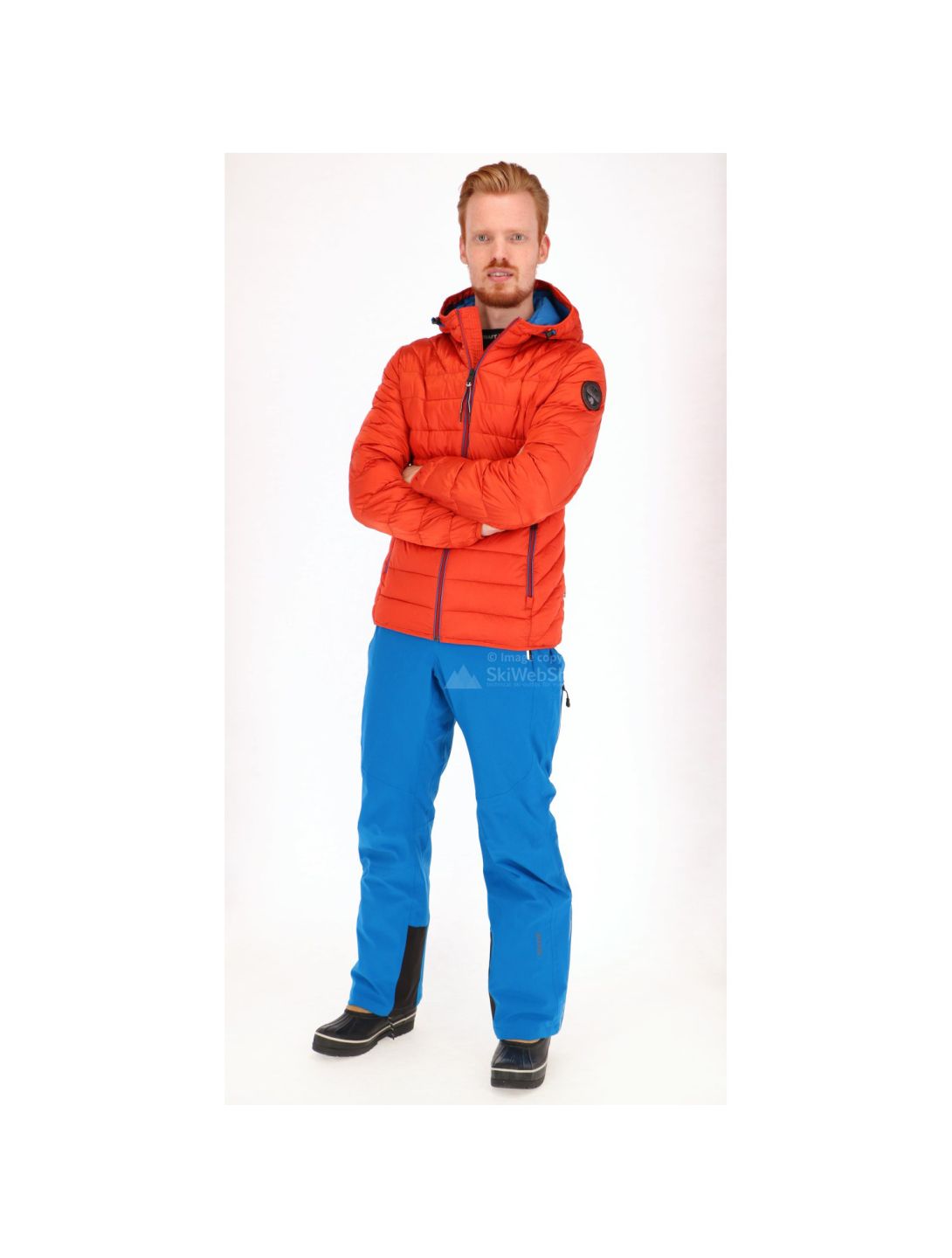 Napapijri, veste de ski orange 