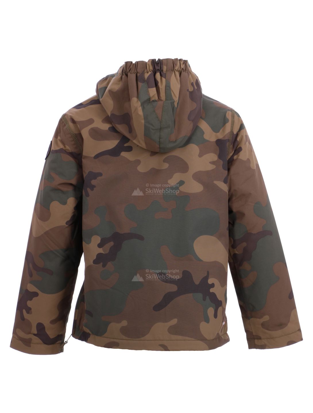 Napapijri, Rainforest anorak camouflage manteau d'hiver enfants vert 