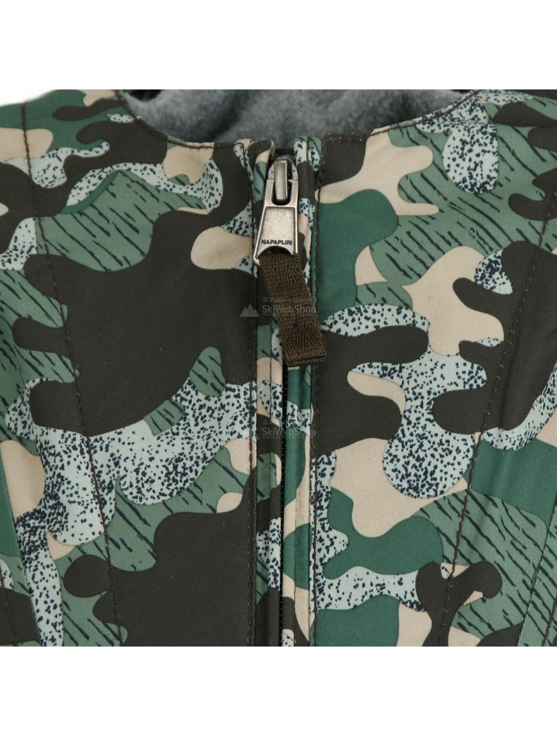 Napapijri, Rainforest camu manteau d'hiver enfants camo vert 