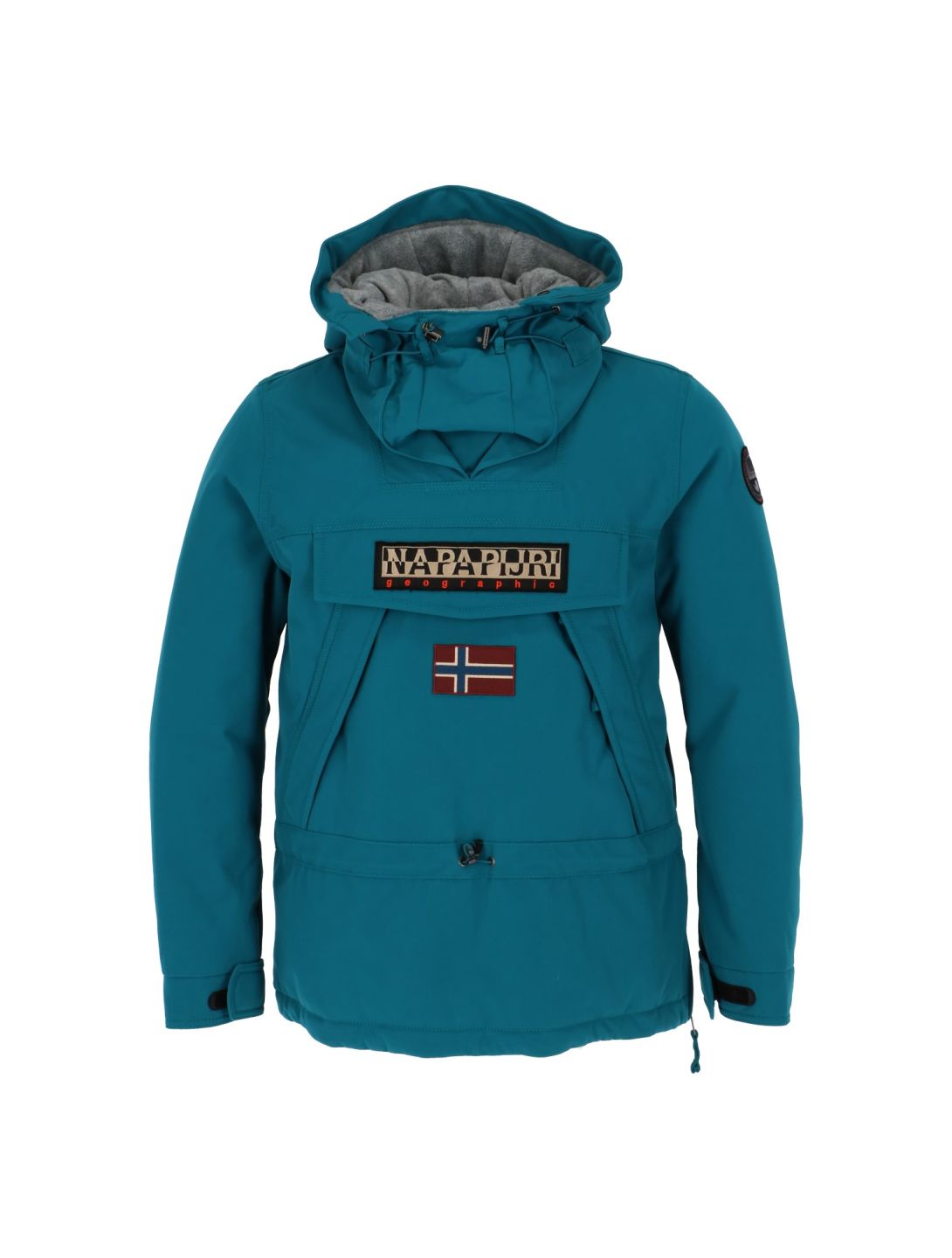 Napapijri, veste de ski bleu, vert 