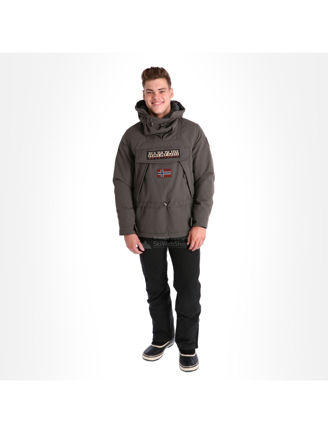 Napapijri, Skidoo 2 anorak veste de ski hommes solid gris 