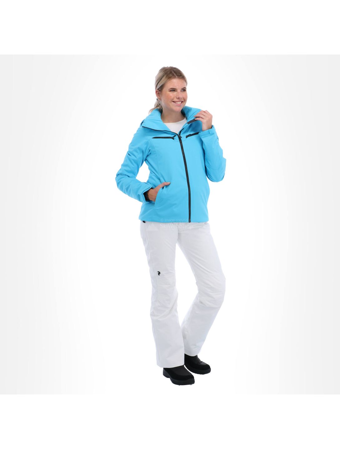 Peak Performance, Lanzo, ski jacket, women, glacier glow