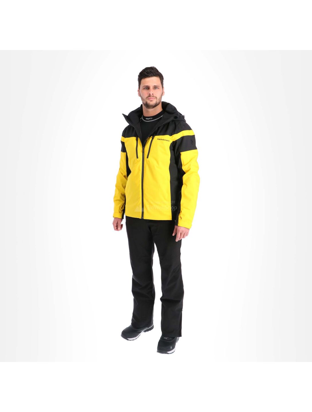 Peak Performance, Lanzo veste de ski hommes desert jaune 