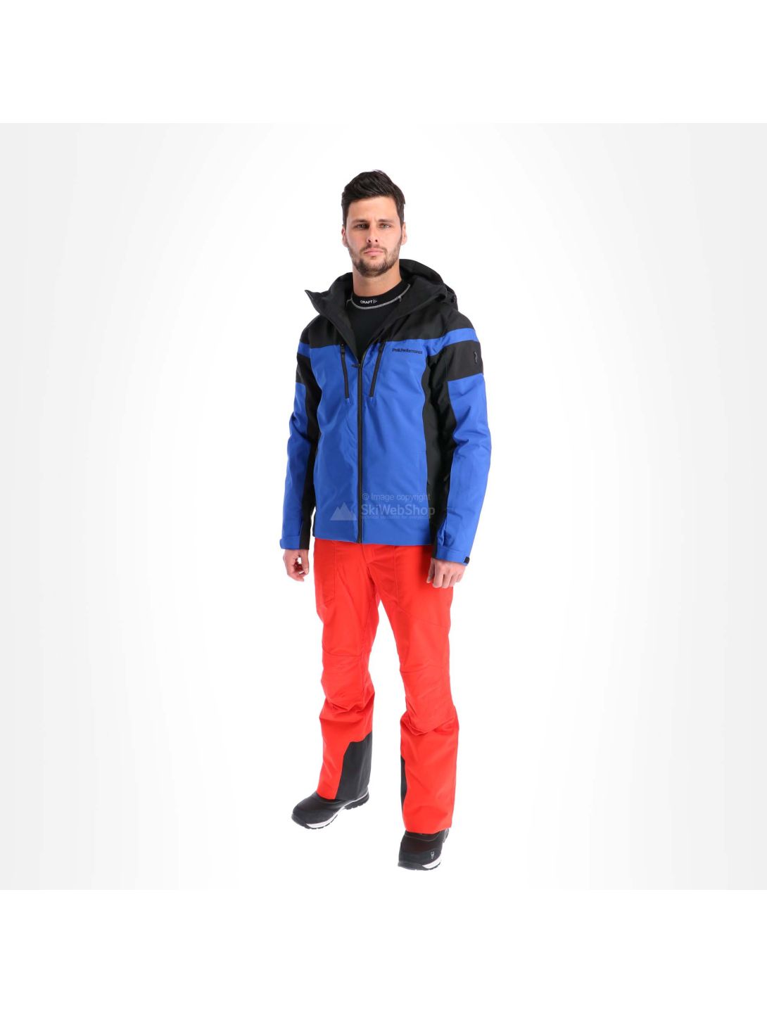 Peak Performance, Lanzo veste de ski hommes Island bleu 