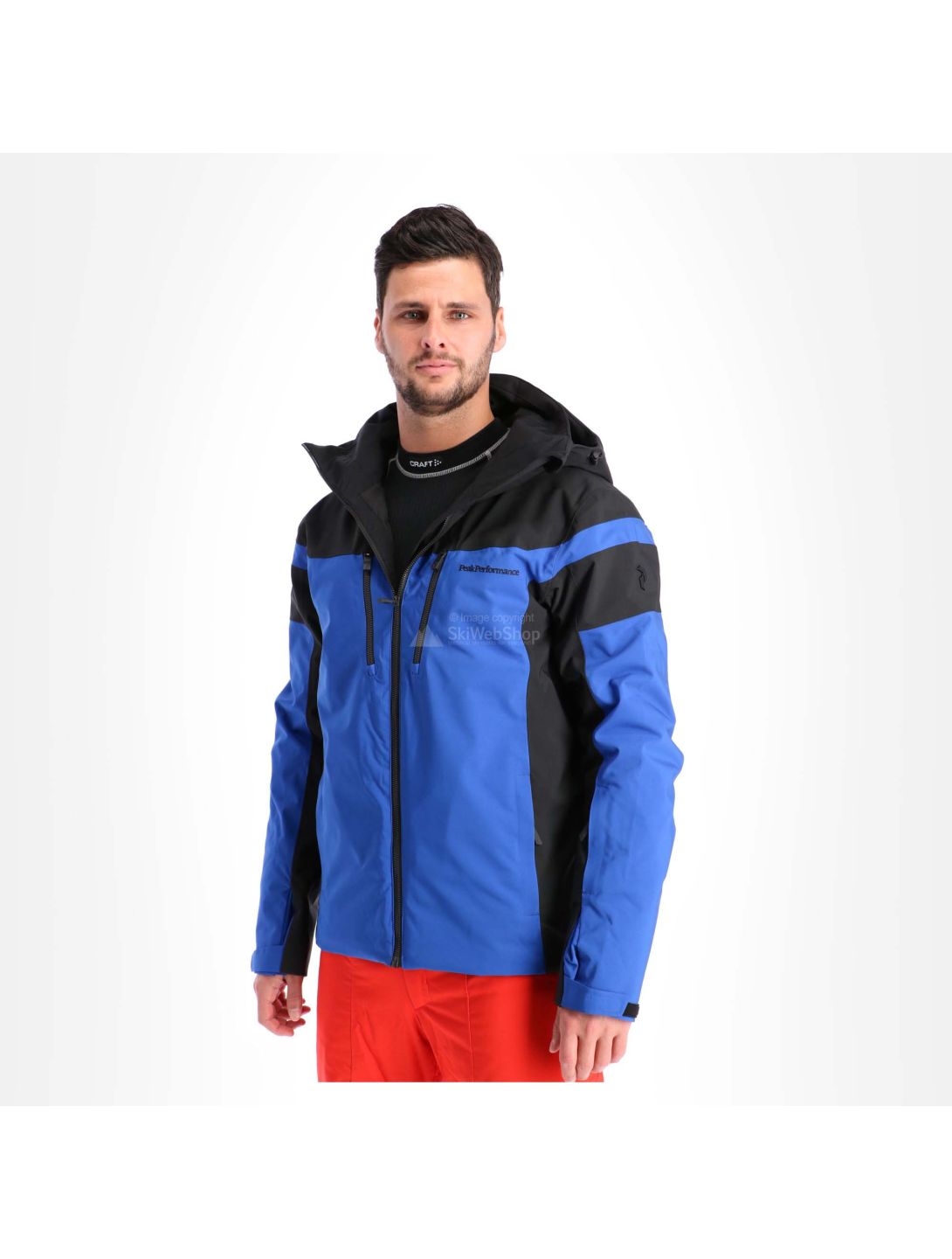 Peak Performance, Lanzo veste de ski hommes Island bleu 