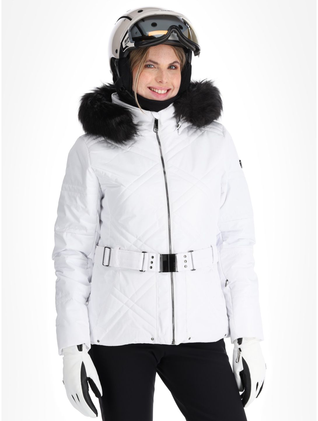 Poivre Blanc, Traditional 24PBH1003/WO/A veste de ski femmes White blanc 