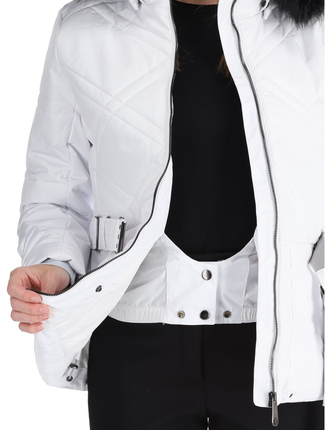 Poivre Blanc, Traditional 24PBH1003/WO/A veste de ski femmes White blanc 