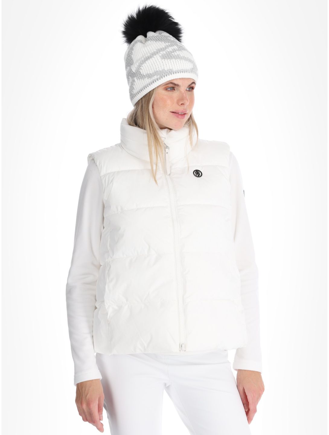 Poivre Blanc, Traditional 24PBH1205/WO/B chauffe-corps femmes Natural White blanc 