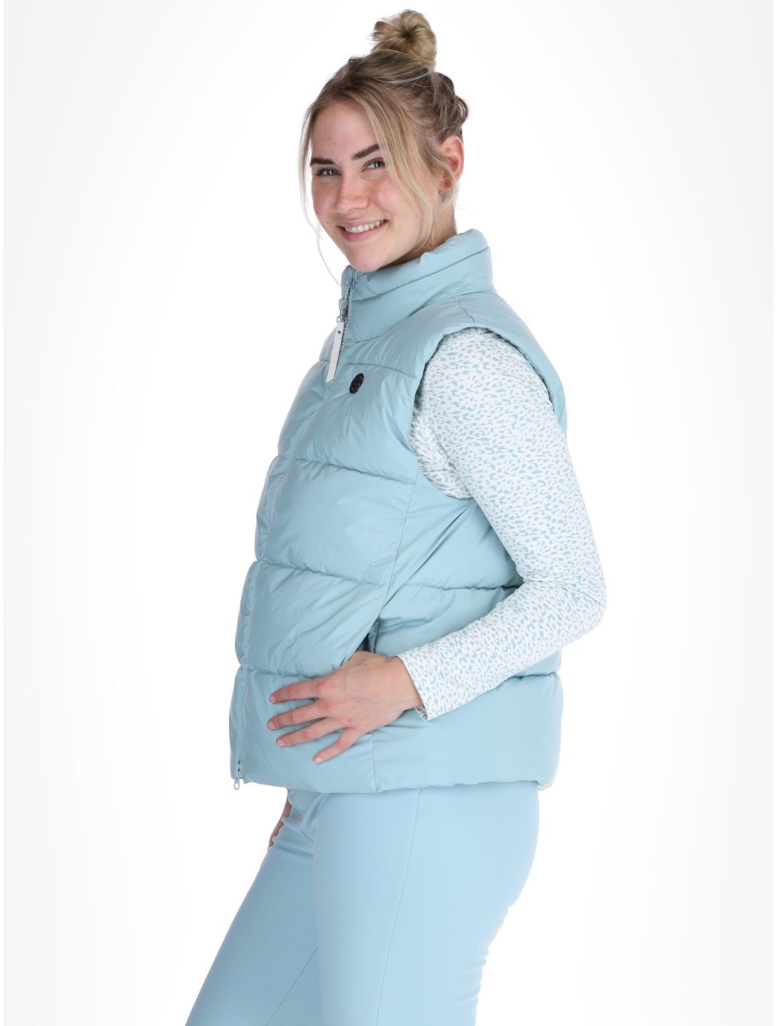 Poivre Blanc, Traditional 24PBH1205/WO/B chauffe-corps femmes Aloe Blue bleu 