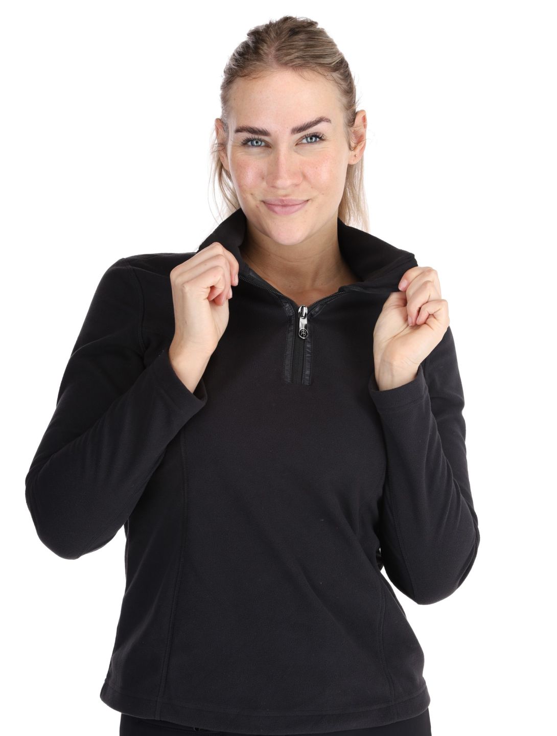 Poivre Blanc, Traditional 24PBH1540/WO pull de ski femmes Black noir 