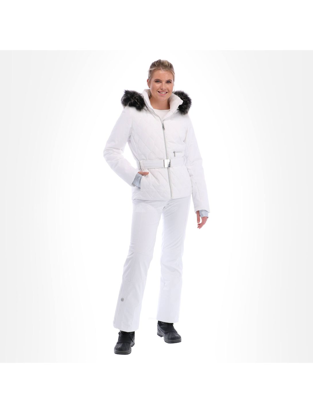 Poivre Blanc, ski jacket, women, white