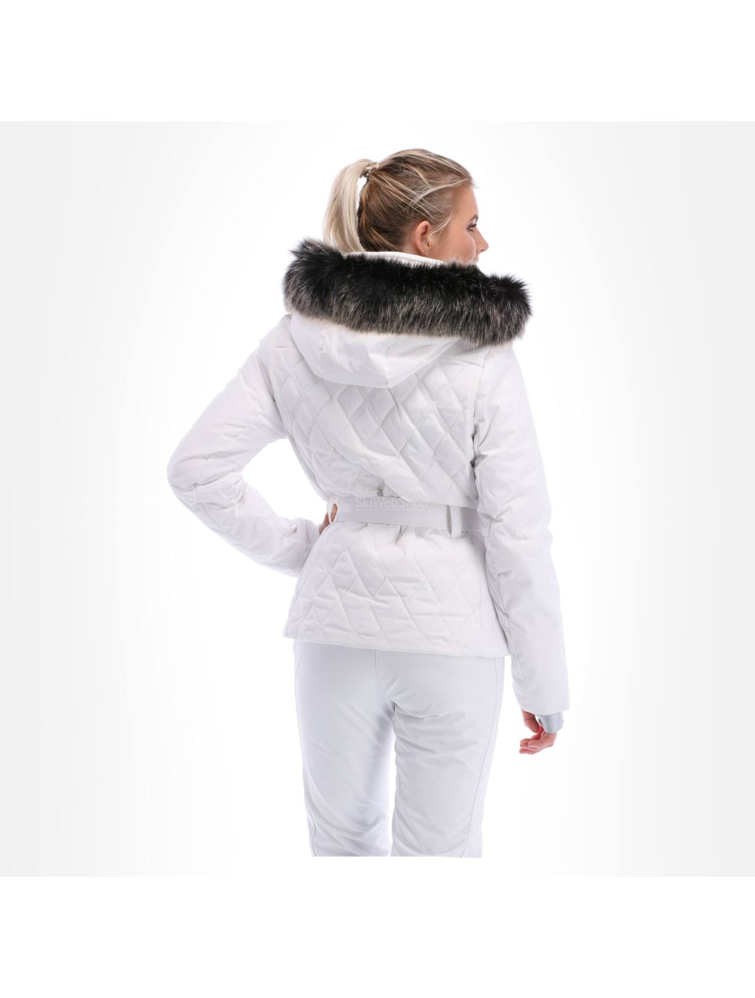 Poivre Blanc, ski jacket, women, white