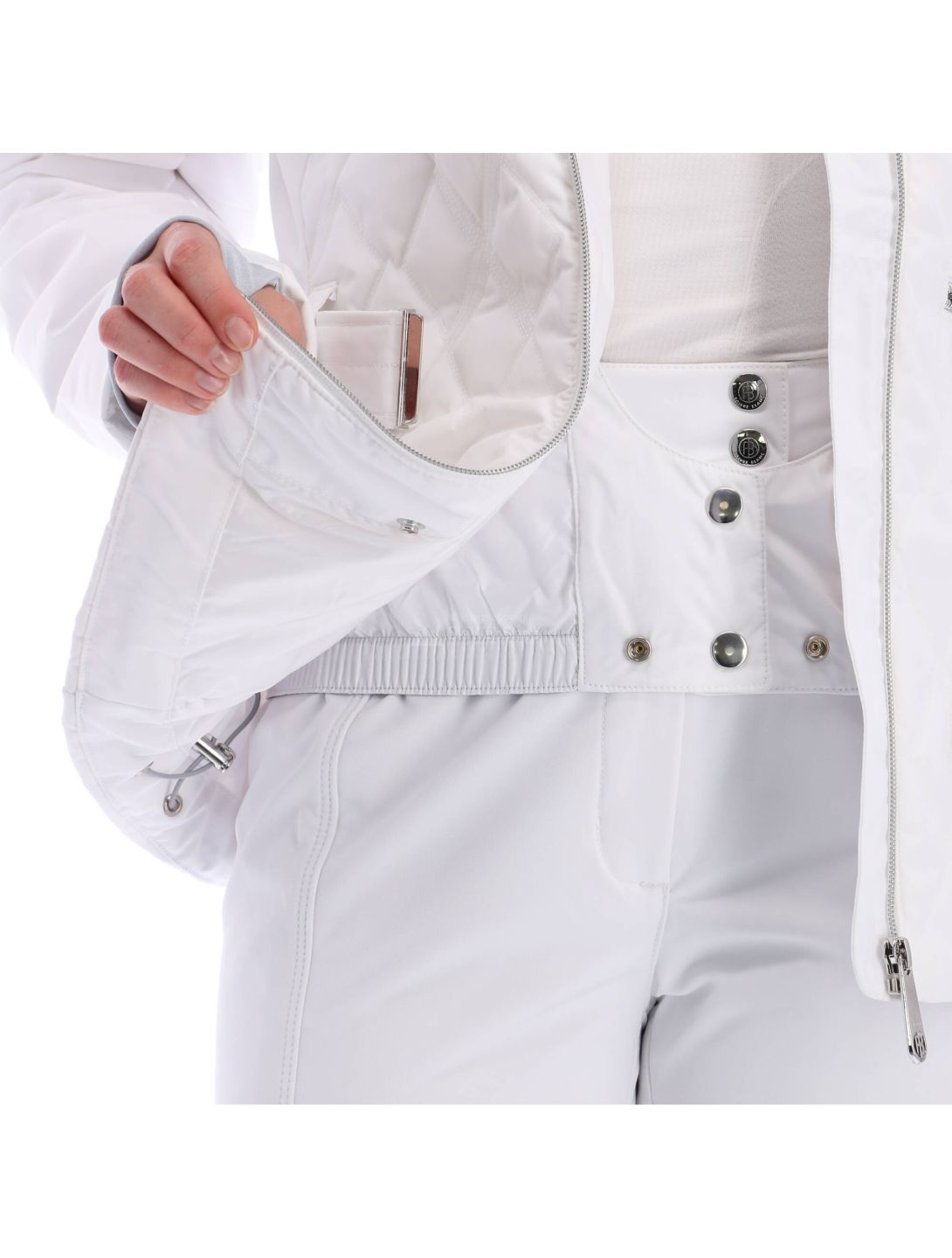 Poivre Blanc, ski jacket, women, white