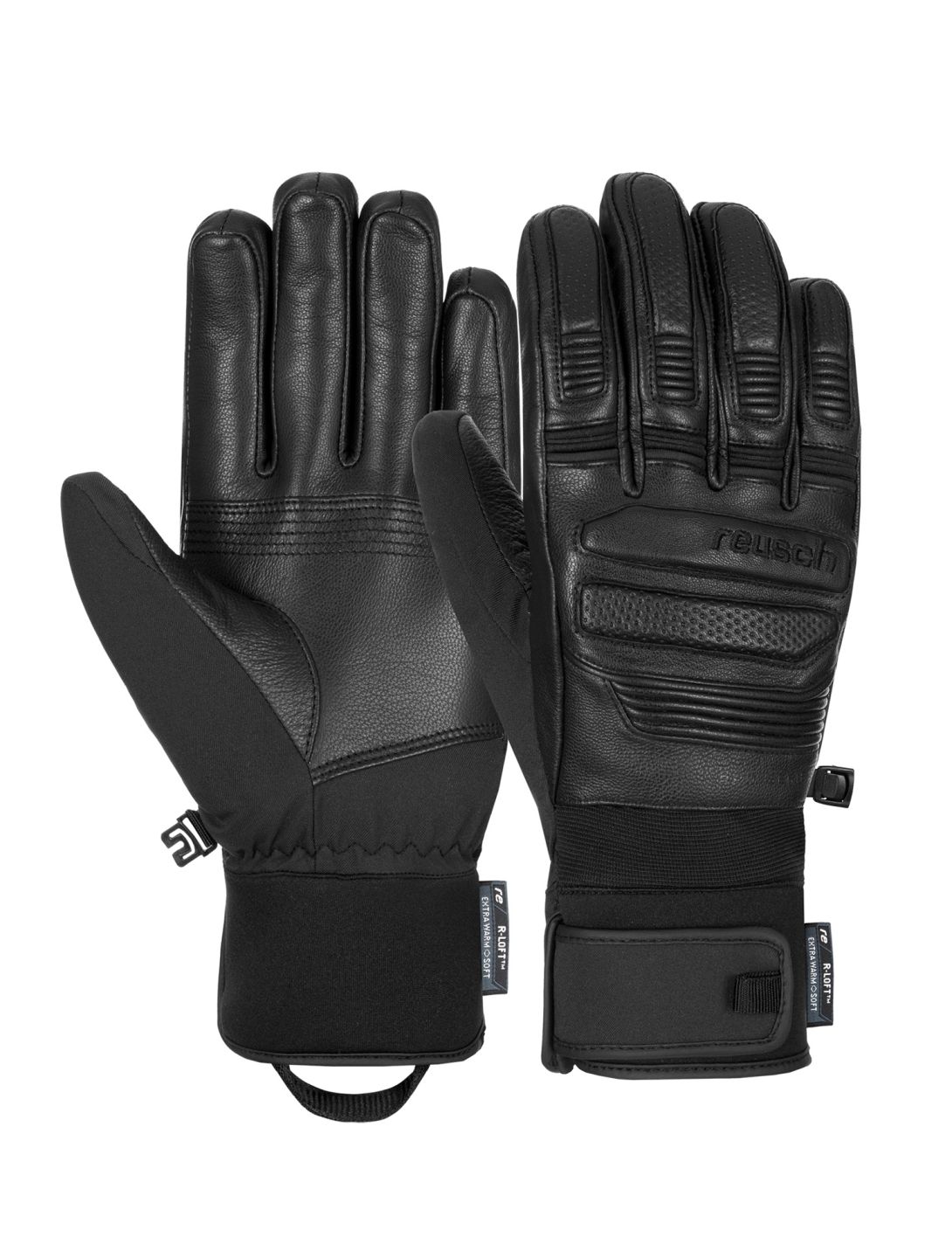 Reusch, Arbiter gants de ski hommes Black noir 