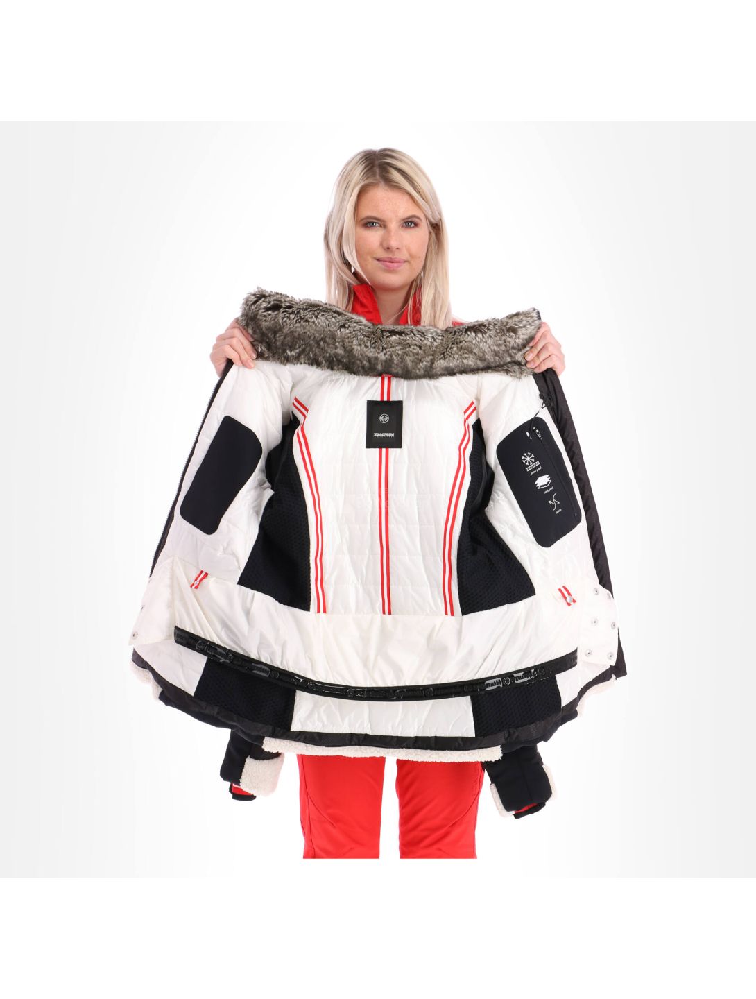 Sportalm, ski jacket, women, black