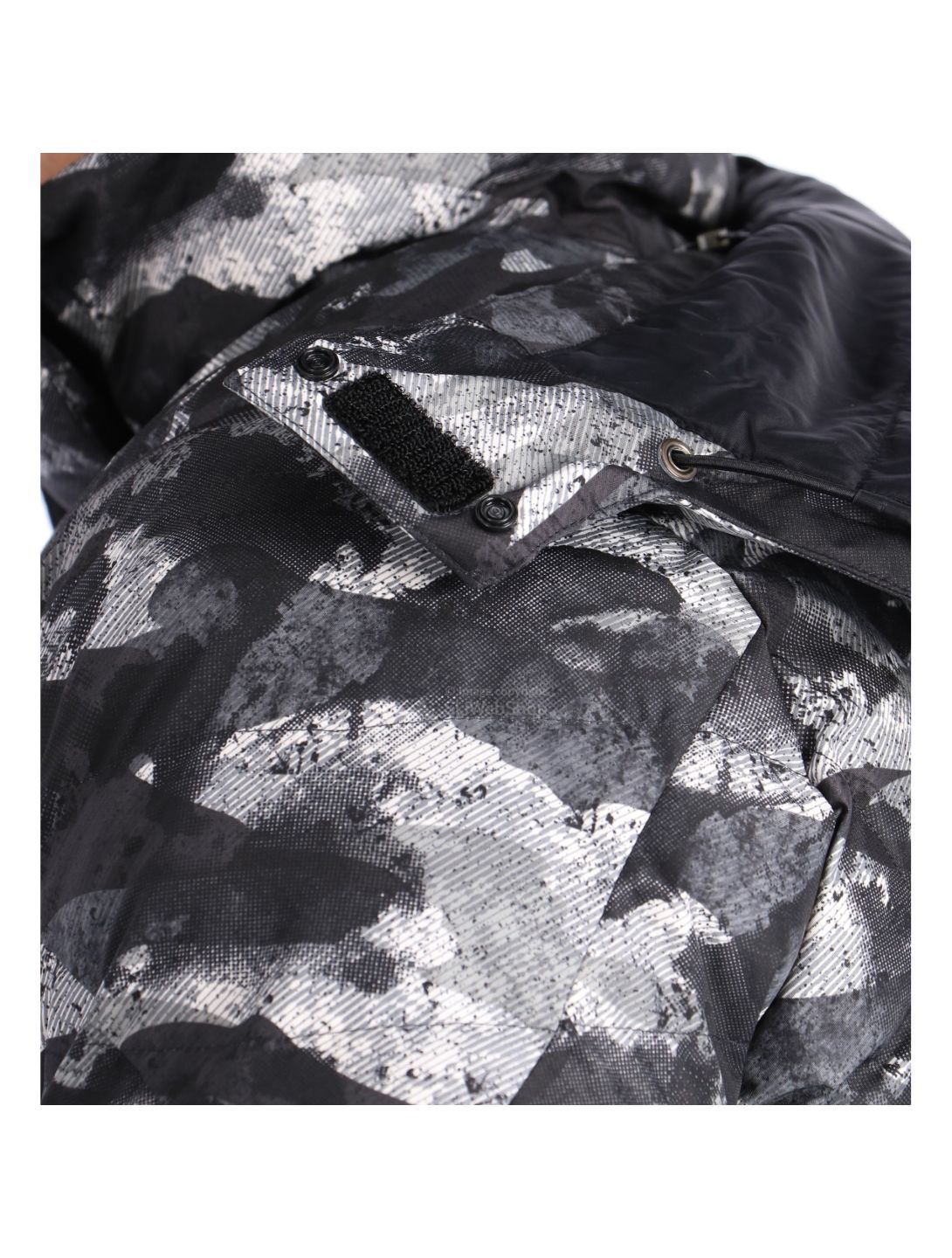 Spyder, Impulse Synthetic down veste de ski hommes camo distress noir 