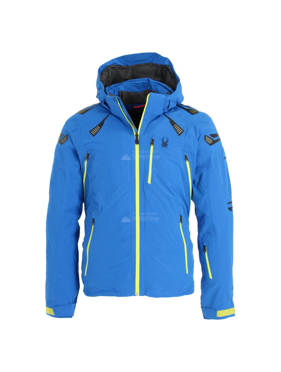 Spyder, Pinnacle veste de ski hommes sea bleu 