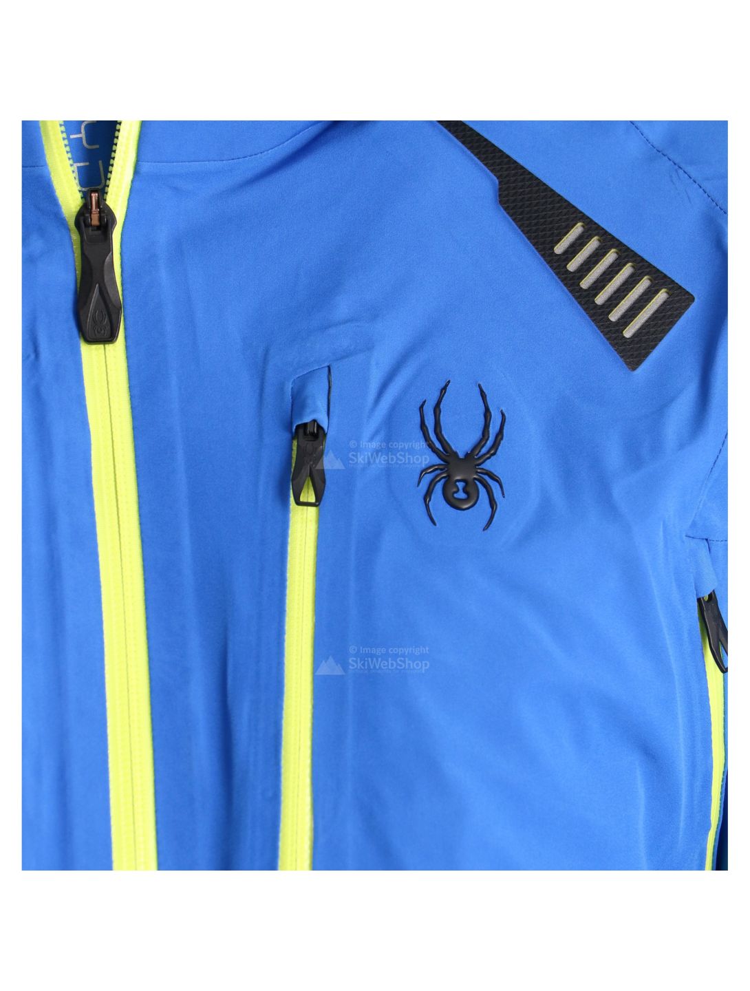 Spyder, Pinnacle veste de ski hommes sea bleu 