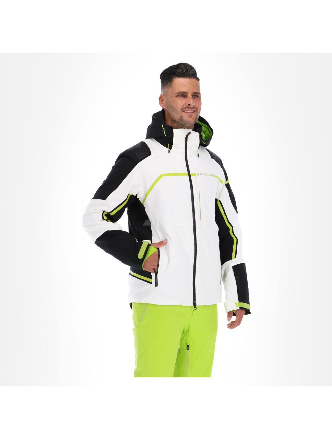 Spyder, Titan GTX veste de ski hommes blanc 