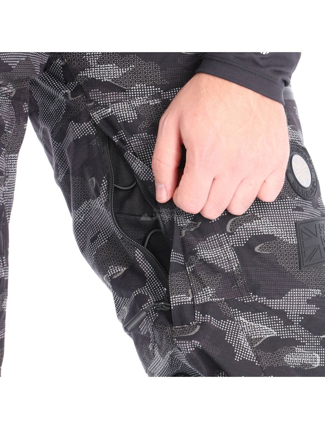 Superdry SD Pro Racer Rescue Pant pantalon de ski hommes dot camo