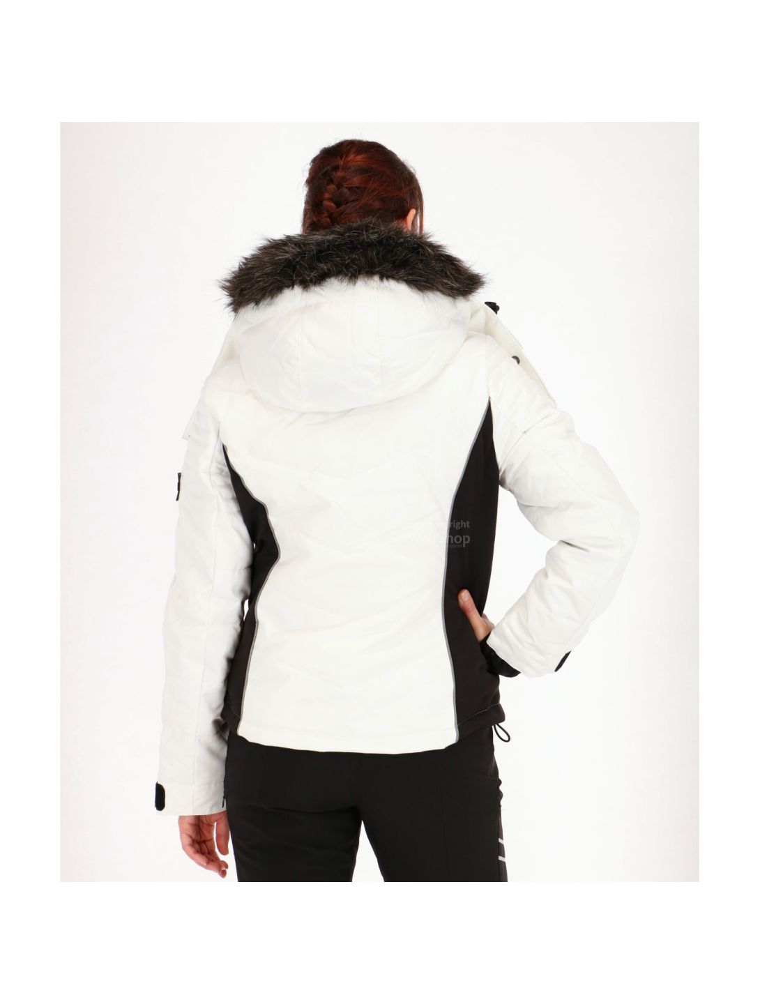 Superdry, veste de ski blanc 