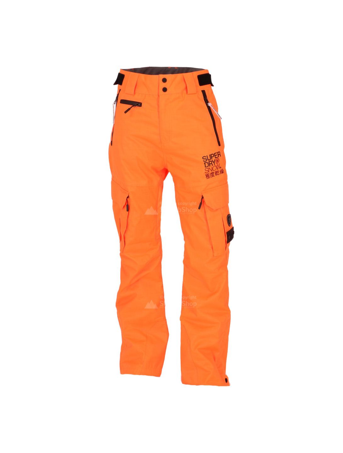 Superdry, veste de ski orange 