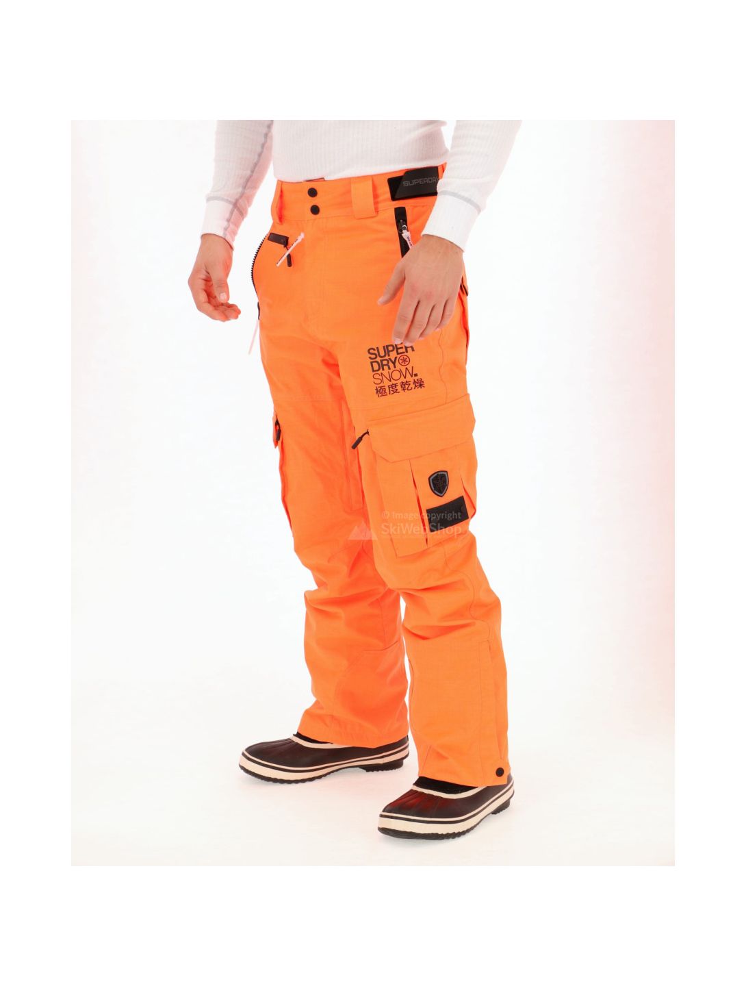 Superdry, veste de ski orange 