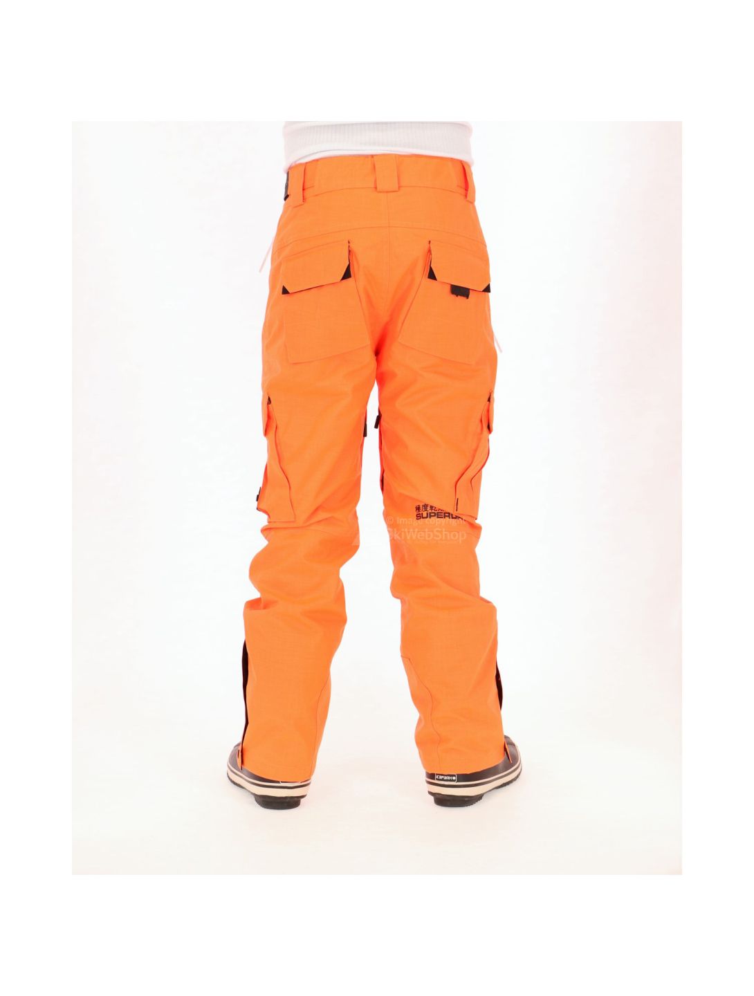 Superdry, veste de ski orange 