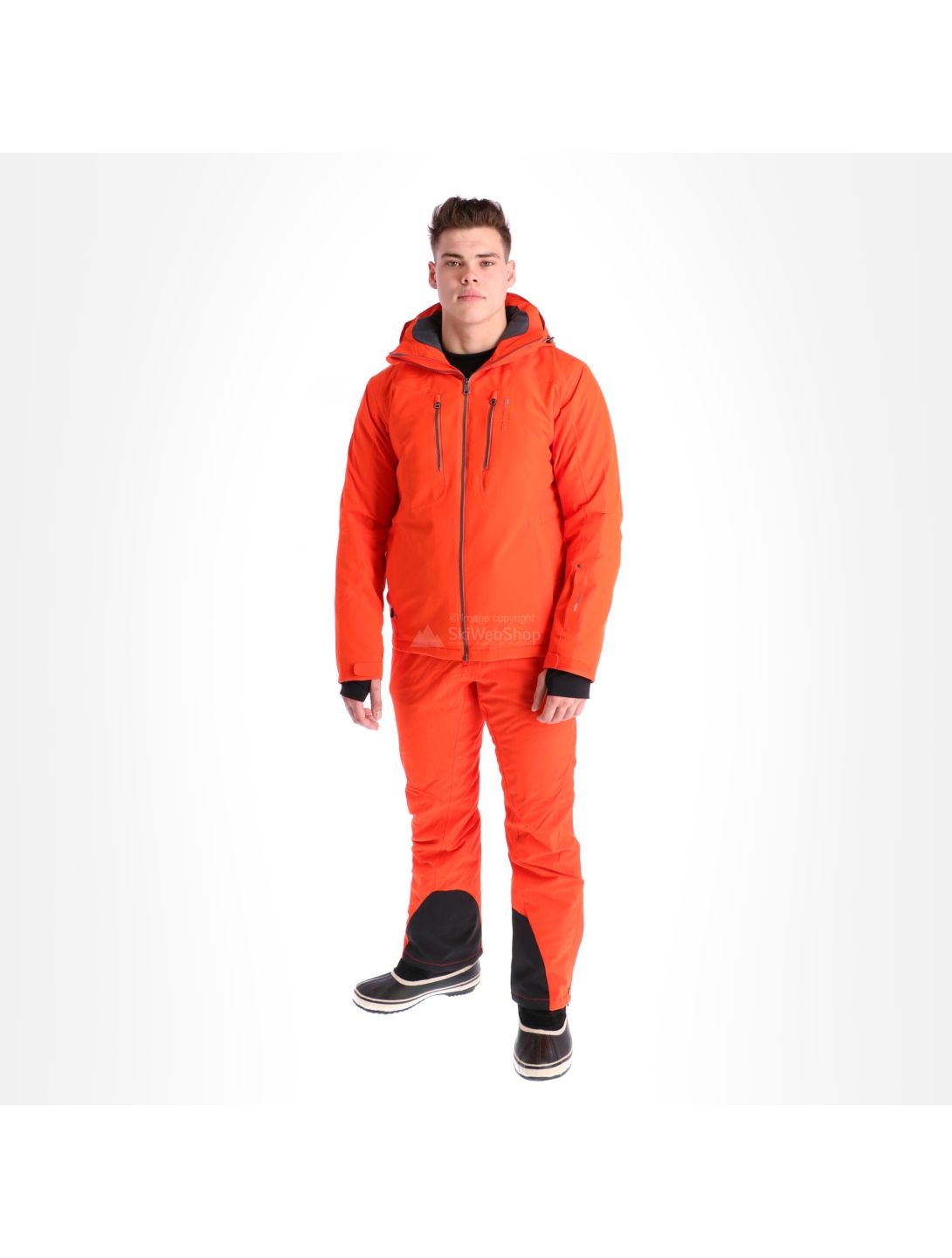 Tenson, Yanis veste de ski hommes orange 